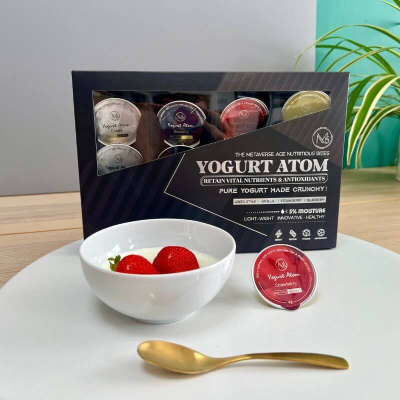 M5 Yogurt Atoms 12 Pack Gift Set and Bowl